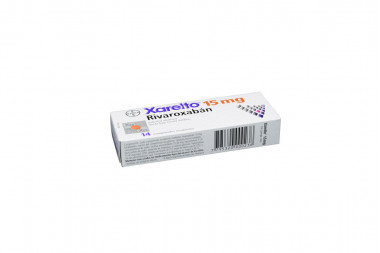 Xarelto 15 mg Caja Con 14 Comprimidos Recubiertos