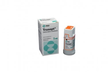 Trusopt Solución Oftálmica 2 % Caja Con Frasco Con 5 mL