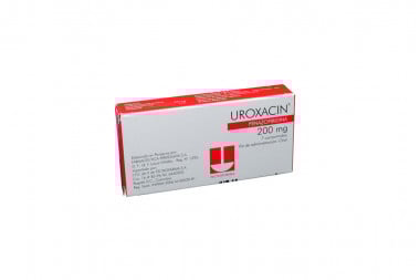 Uroxacin 200 Mg Caja Con 7 Comprimidos