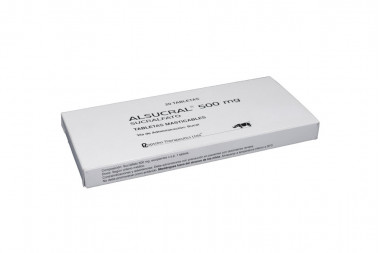 Alsucral 500 mg Caja Con 20 Tabletas Masticables