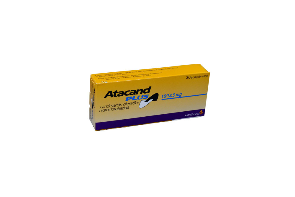 Atacand Plus 16 / 12.5 mg Caja Con 30 Comprimidos 