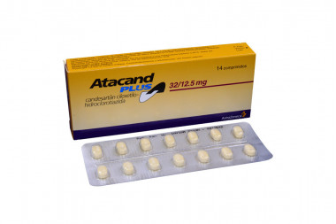Atacand Plus 32 / 12.5 mg Caja Con 14 Comprimidos 