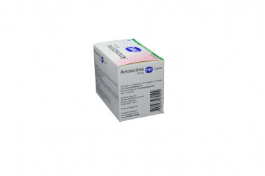 Amoxicilina 500 mg Caja Con 60 Cápsulas 