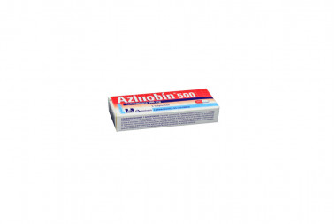 Azinobín 500 Mg Caja Con 3 Cápsulas 