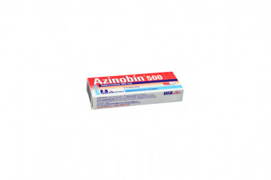 Azinobín 500 mg Caja Con 3 Cápsulas 