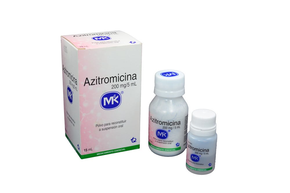 Azitromicina 200 mg / 5 mL Caja Con Frasco x 15 mL – Tecnoquímicas