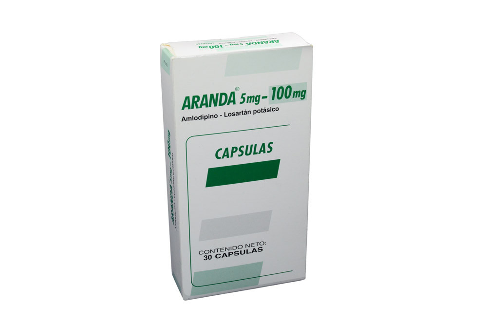 Aranda 5 / 100 mg Caja Con 30 Cápsulas 