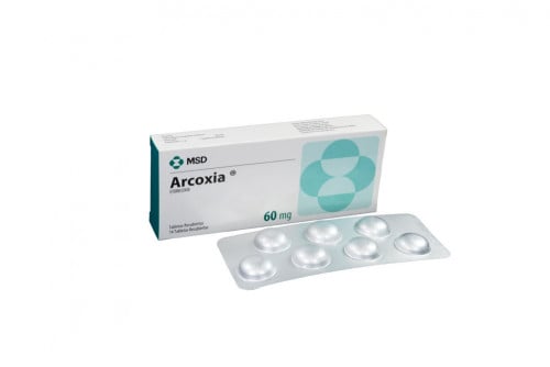Arcoxia 60 mg Caja Con 14 Tabletas Recubiertas
