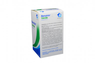 Benzirin Verde 3 mg  Caja Con 100 Pastillas