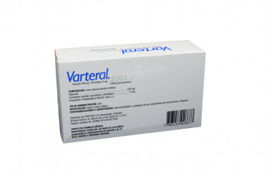 Varteral 320 / 5 mg Caja Con 28 Cápsulas Blandas 