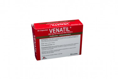 Venatil 350 mg Caja Con 45 Cápsulas 