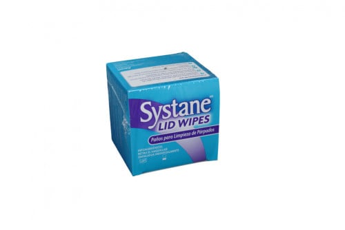 Systane Lid Wipes Caja Con 30 Paños Para Limpieza De Párpados