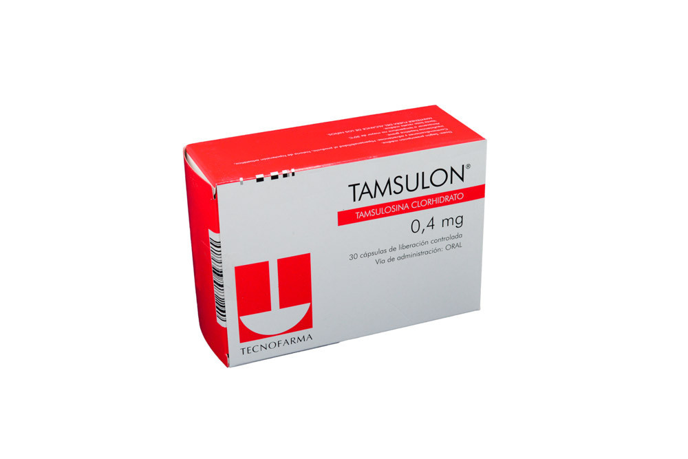 TAMSULON 0,4 mg Caja Con 30 Cápsulas De Liberacion Prolongada