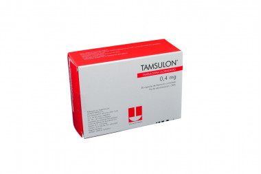 TAMSULON 0,4 mg Caja Con 30 Cápsulas De Liberacion Prolongada