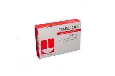 Tamsulon 0,4 mg Caja Con 10 Cápsulas De Liberación Prolongada