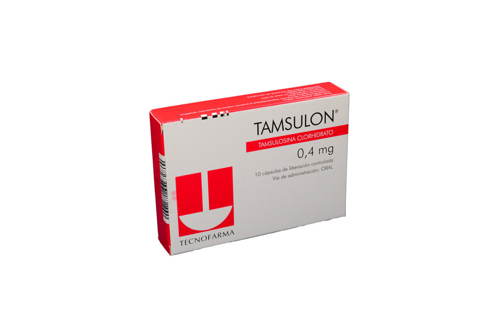 Tamsulon 0,4 mg Caja Con 10 Cápsulas De Liberación Prolongada Tamsulon 0,4 Mg Caja Con 10 Cápsulas De Liberación Prolongada