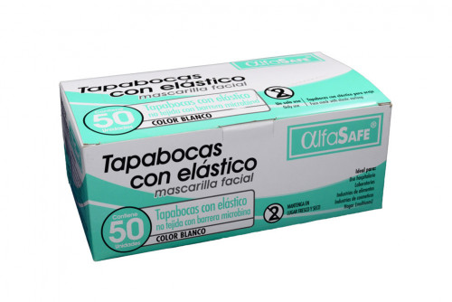 Tapabocas Con Elástico...