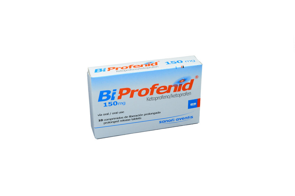 bi-profenid 150 mg caja 10 comprimidos antiinflamatorio