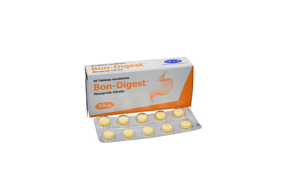 Bondigest 10 mg Caja Con 30 Tabletas Recubiertas