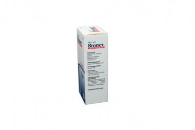 Broner Spray Nasal Acuoso Caja Con Frasco Con 100 Aplicaciones Con 10 Ml 