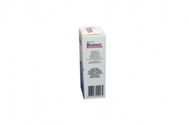 Broner Spray Nasal Acuoso Caja Con Frasco Con 100 Aplicaciones Con 10 Ml 