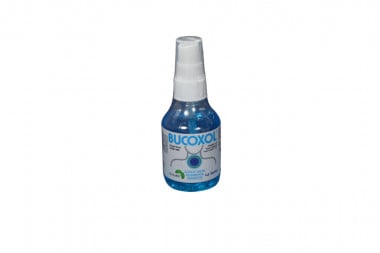 Bucoxol Solución Bucal Spray Con 120 mL - Menta