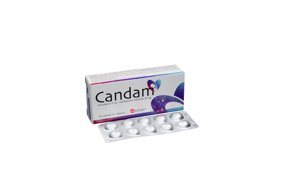 Cadam 5 / 32 mg Caja Con 30 Tabletas Recubiertas 
