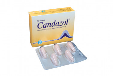 Candazol 100 / 500 mg Caja...