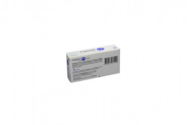 Captopril 50 mg Caja Con 30 Tabletas