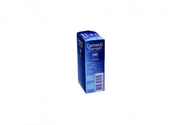 Carmelub Tearsgel Solución Oftálmica Estéril Caja Con Frasco Gotero Con 15 Ml