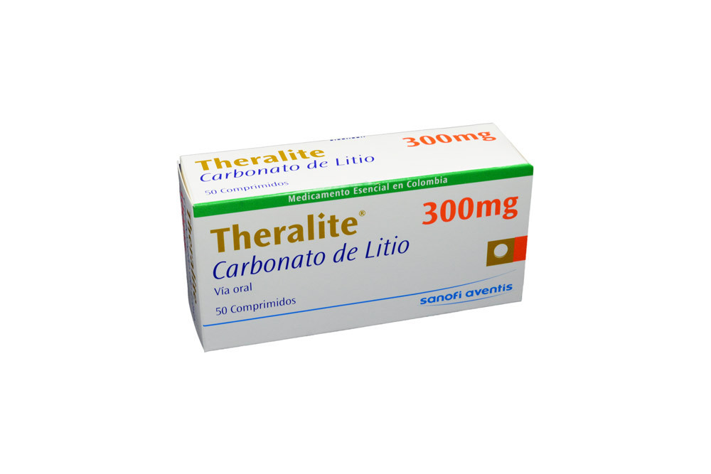Theralite 300 mg Caja Con 50 Comprimidos