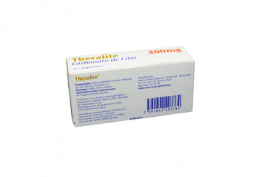 Theralite 300 mg Caja Con 50 Comprimidos