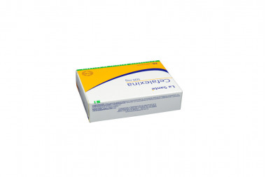 Cefalexina 500 mg Caja Con 20 Cápsulas