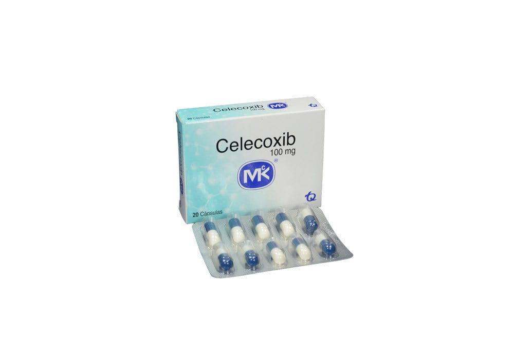 Celecoxib 100 mg Caja Con 20 Cápsulas