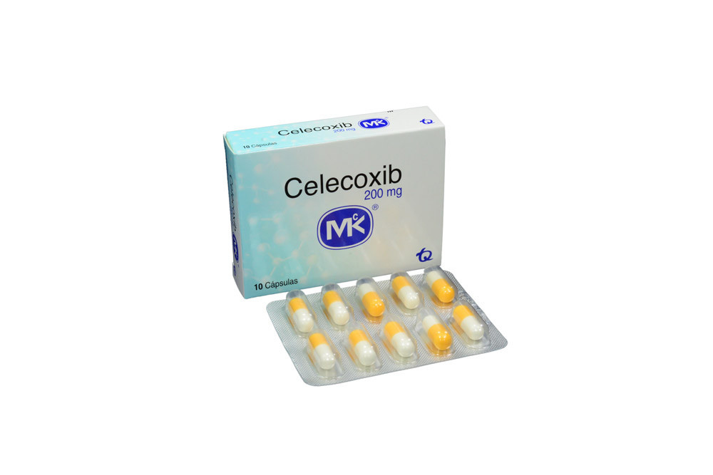 Celecoxib 200 mg Caja Con 10 Cápsulas
