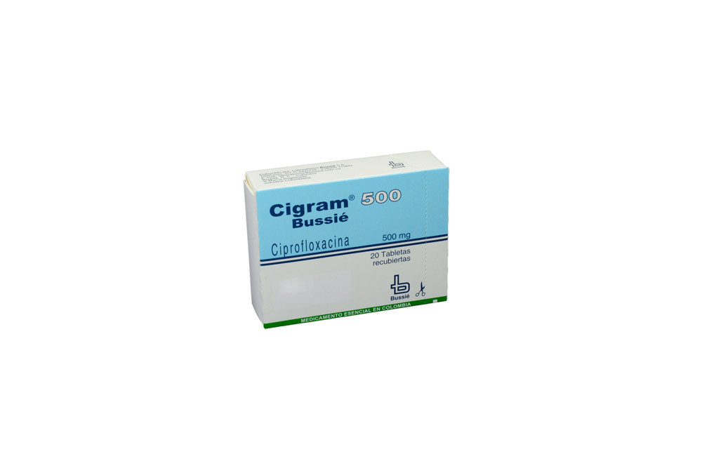 Cigram 500 mg Caja Con 20 Tabletas Recubiertas 