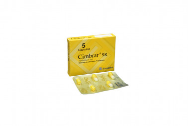 Cimbrar SR 6 mg Caja Con 5 Cápsulas De Liberación Prolongada 