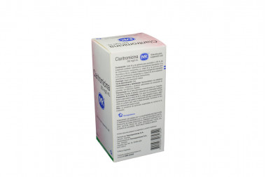 Claritromicina Gránulos 250 mg / 5 mL Caja Con Frasco Con 50 mL - Suspensión Oral