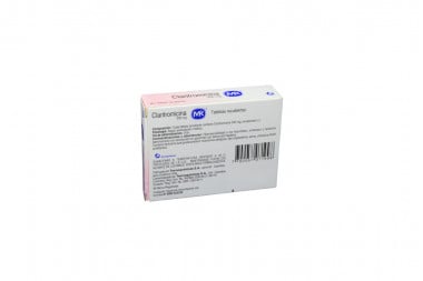 Claritromicina Mk 500 mg Caja Con 10 Tabletas Recubiertas