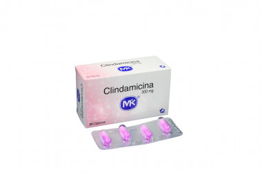 clindamicina 300 mg 20 cápsulas