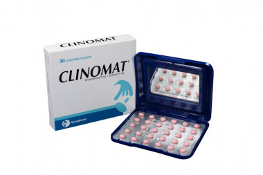 Clinomat 2/ 1 mg Caja Con 30 Comprimidos Recubiertos