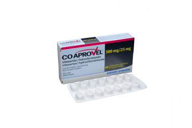 Coaprovel 300 / 25 mg Caja Con 28 Comprimidos Recubiertos