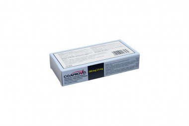 Coaprovel 300 / 25 Mg Caja Con 28 Comprimidos Recubiertos