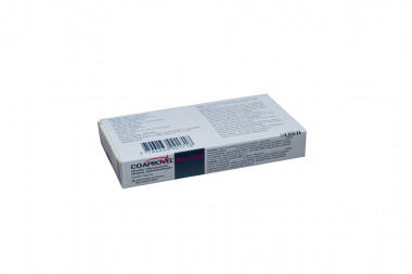 Coaprovel 300 / 12.5 mg Caja Con 28 Comprimidos Recubiertos 