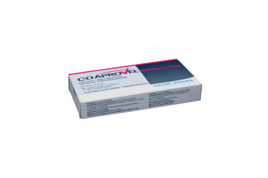 Coaprovel 300 / 12.5 mg Caja Con 28 Comprimidos Recubiertos 