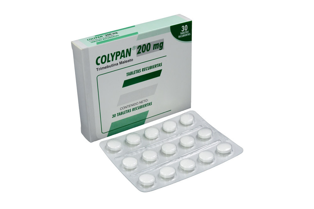 Colypan 200 mg Caja Con 30 Tabletas Recubiertas 