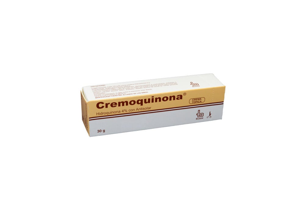 Cremoquinona En Crema 4% Caja Con Tubo Con 30 g