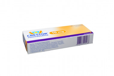 Crestor 10 mg Caja Con 30 Comprimidos Recubiertos