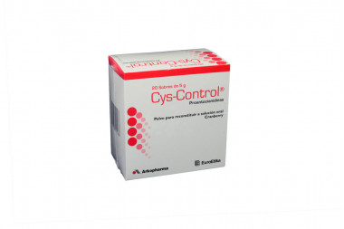 Cys-Control Polvo Caja Con 20 Sobres Con 5 g - Solución Oral