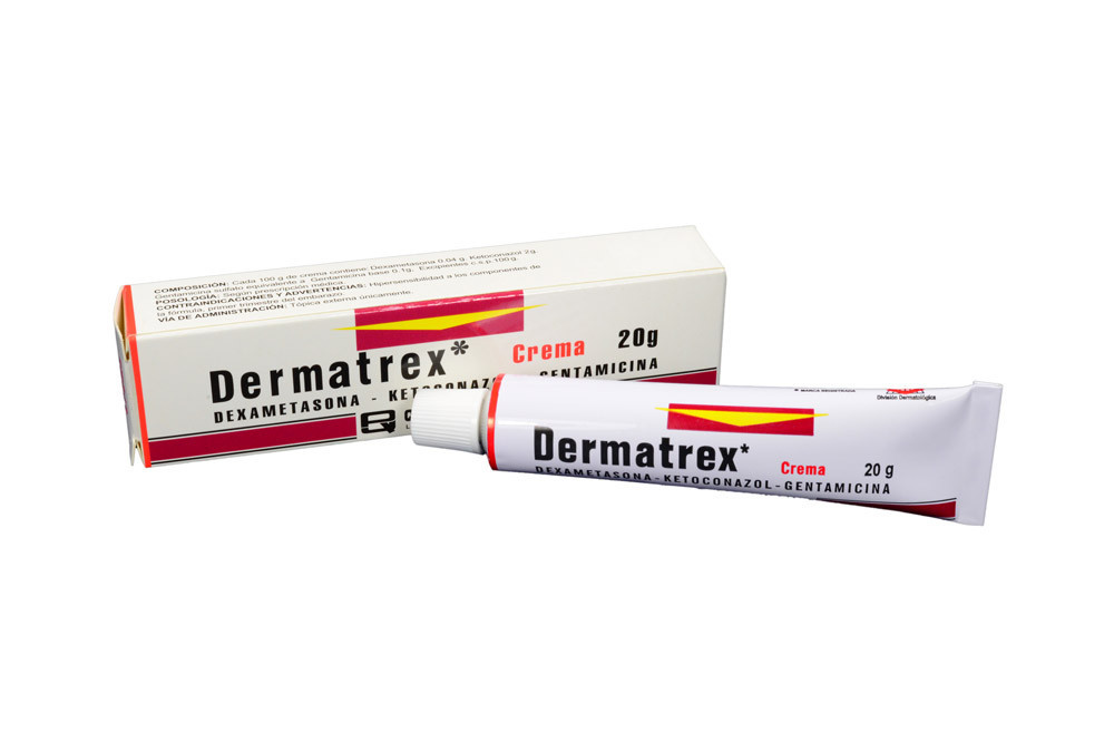 Dermatrex Caja Con Tubo x 20 g Crema – Quiproharma Ltda